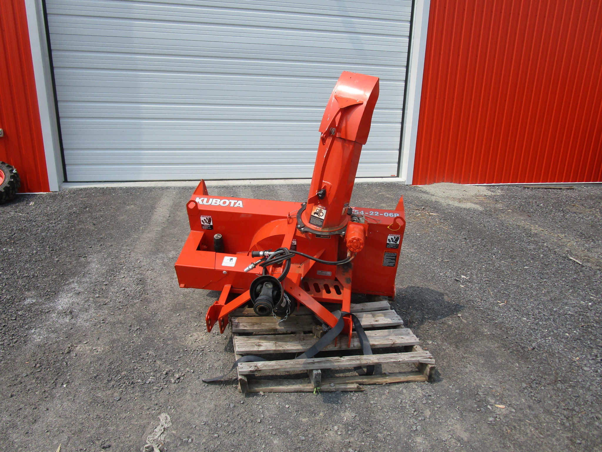 USED KUBOTA K54-22-06B 54 INCH WIDE SNOWBLOWER