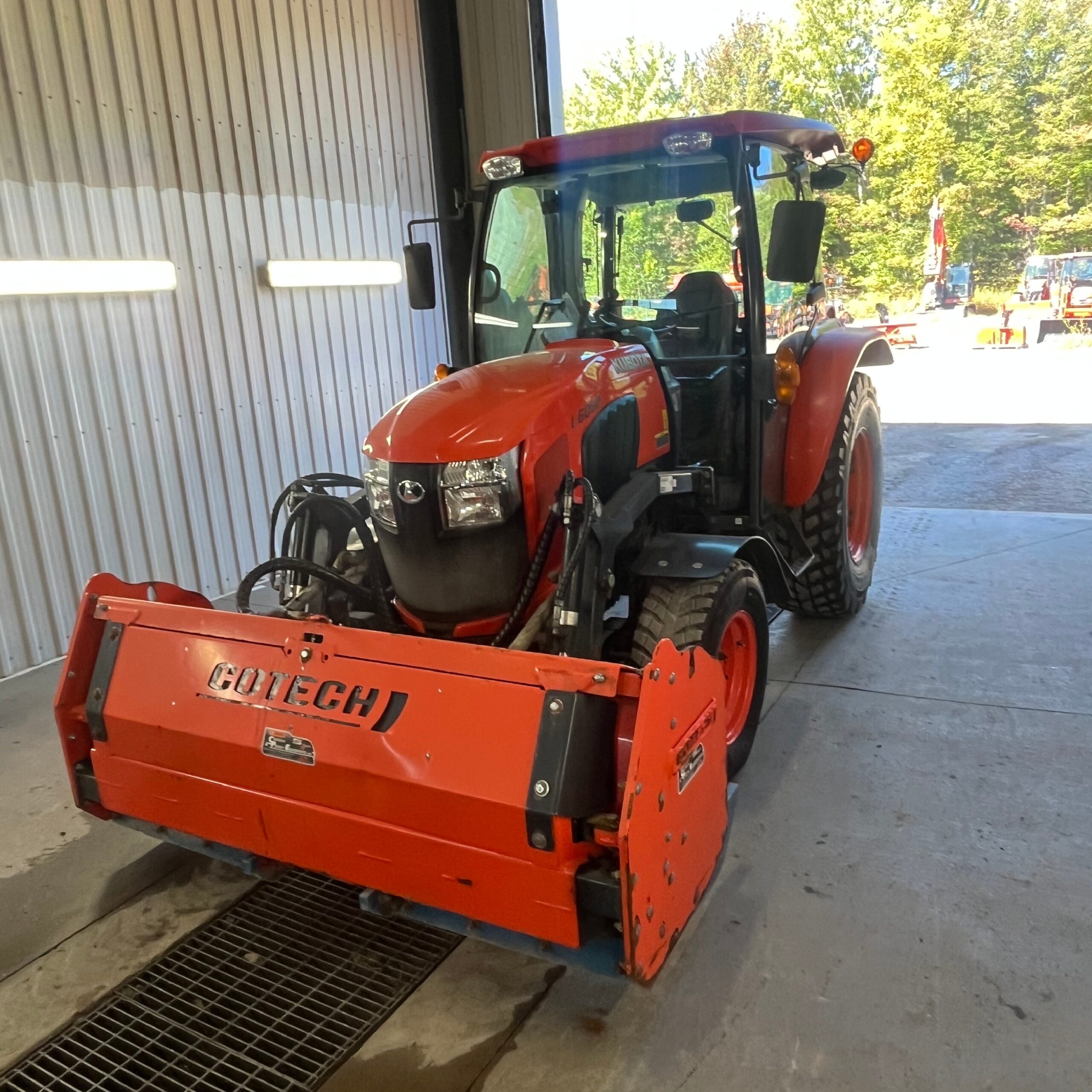 TRACTEUR DIÉSEL 4X4 USAGÉ KUBOTA L6060HSTCC-1 2019